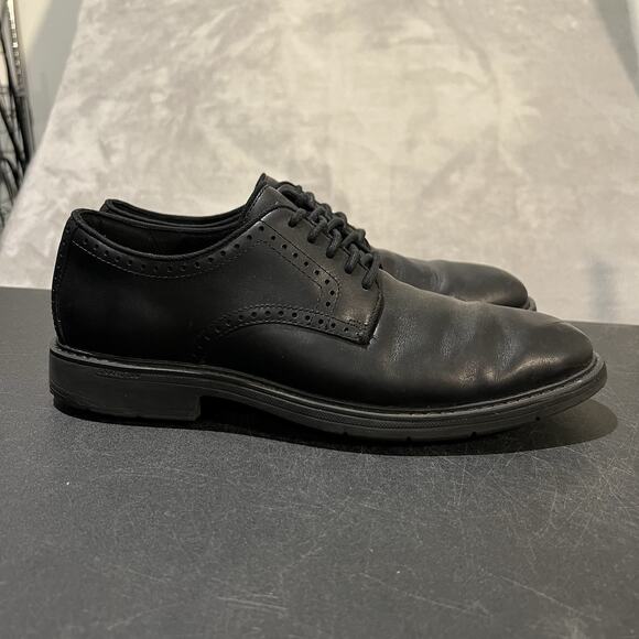 Cole Haan Go To Plain Toe Oxfords Mens 10 M Black Leather Lace Up Casual Dress main image 5